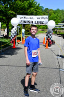 4 Mile Finish Line
